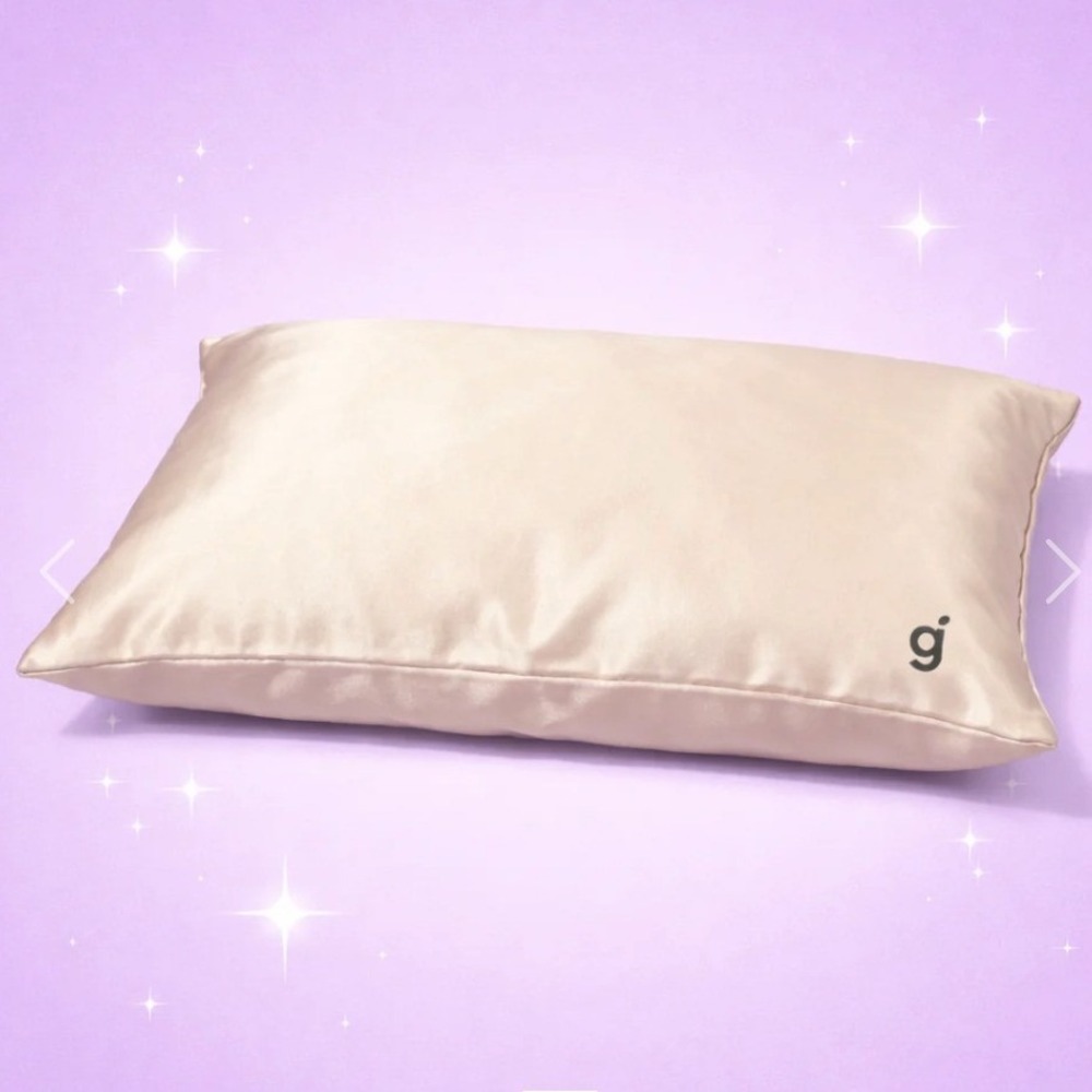 Goli Nutrition‎ Silky Satin Pillowcase Champagne Cream Hair Skin Beauty NIB